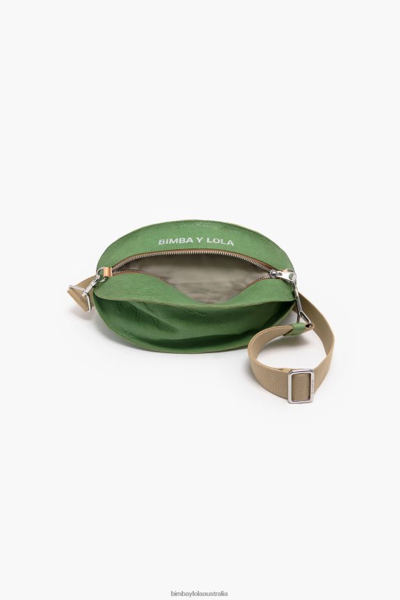 Accessories 4062VZ69 Green Bimba Y Lola Leather Pelota Bag