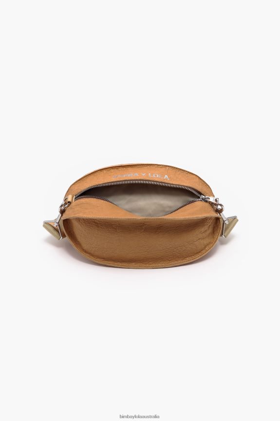 Accessories 4062VZ70 Camel Bimba Y Lola Leather Pelota Bag