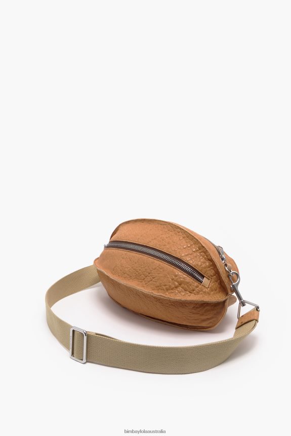 Accessories 4062VZ70 Camel Bimba Y Lola Leather Pelota Bag