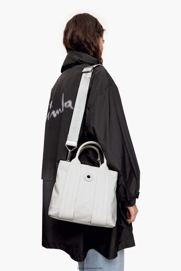 Accessories 4062VZ71 Gray Bimba Y Lola Nylon Tote Bag
