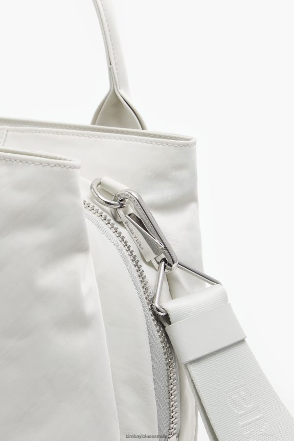 Accessories 4062VZ71 Gray Bimba Y Lola Nylon Tote Bag