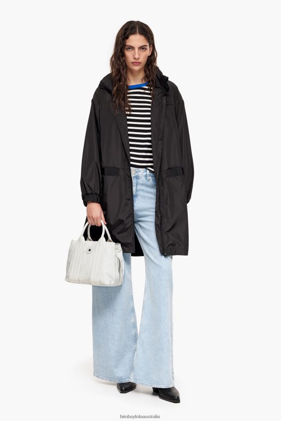Accessories 4062VZ71 Gray Bimba Y Lola Nylon Tote Bag