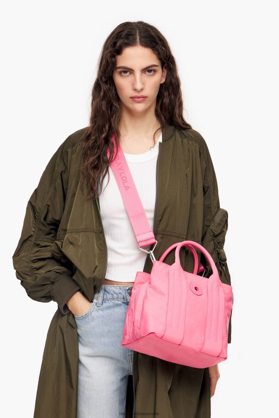 Accessories 4062VZ73 Pink Bimba Y Lola Nylon Tote Bag