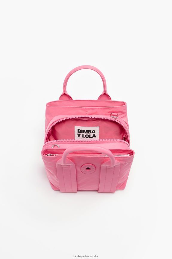 Accessories 4062VZ73 Pink Bimba Y Lola Nylon Tote Bag