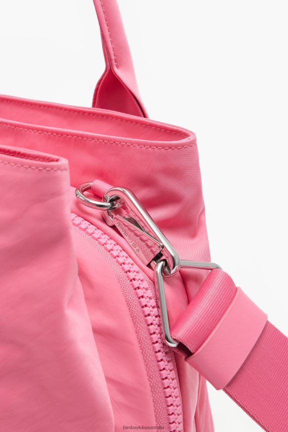 Accessories 4062VZ73 Pink Bimba Y Lola Nylon Tote Bag