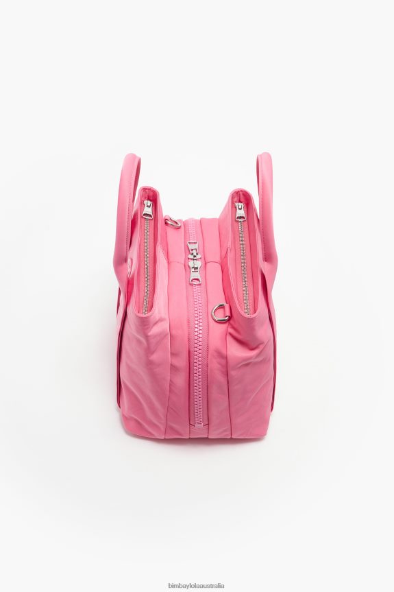 Accessories 4062VZ73 Pink Bimba Y Lola Nylon Tote Bag
