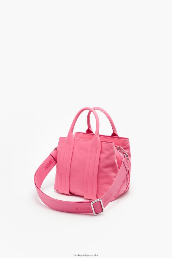 Accessories 4062VZ73 Pink Bimba Y Lola Nylon Tote Bag
