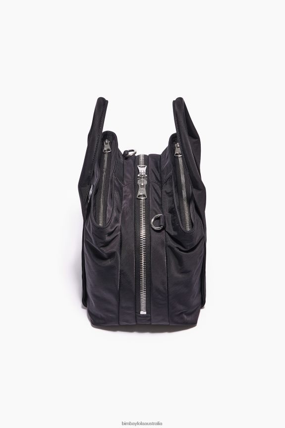 Accessories 4062VZ74 Black Bimba Y Lola Nylon Tote Bag