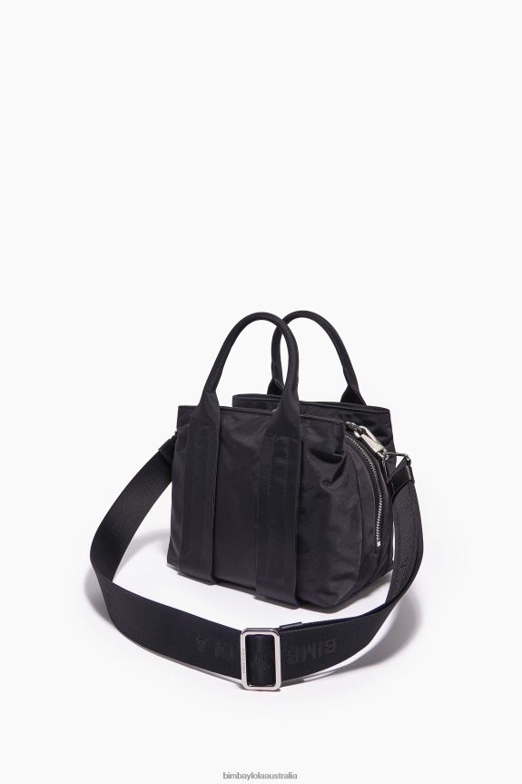 Accessories 4062VZ74 Black Bimba Y Lola Nylon Tote Bag
