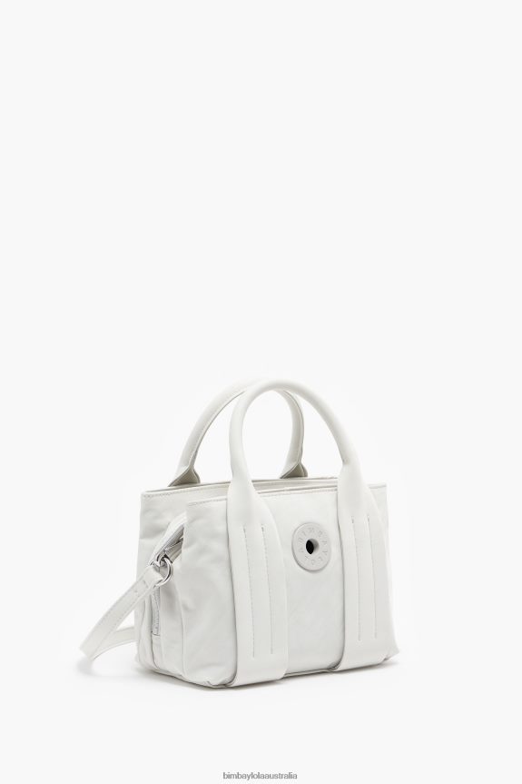 Accessories 4062VZ77 Gray Bimba Y Lola Nylon Tote Bag