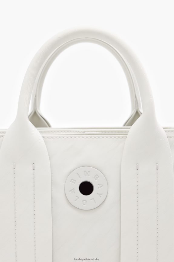 Accessories 4062VZ77 Gray Bimba Y Lola Nylon Tote Bag
