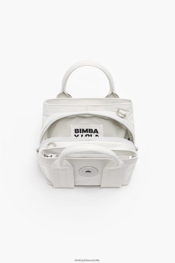 Accessories 4062VZ77 Gray Bimba Y Lola Nylon Tote Bag
