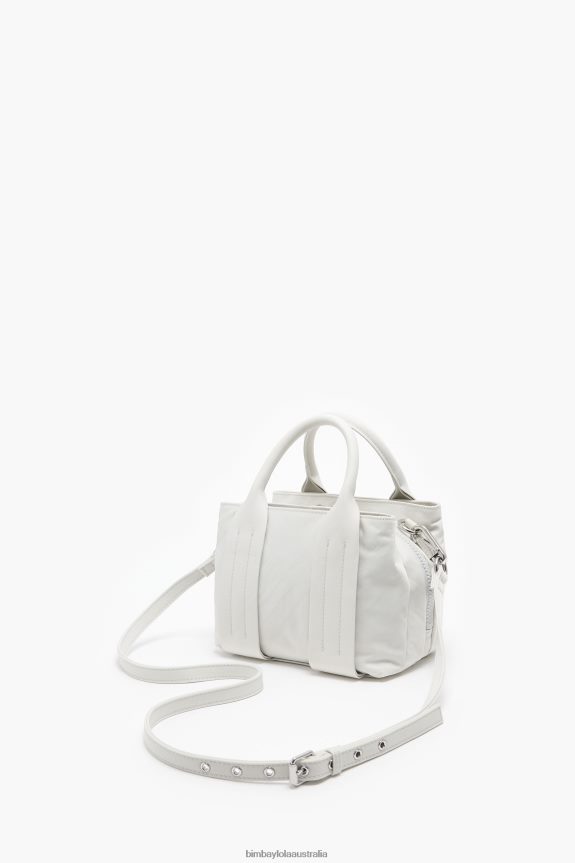 Accessories 4062VZ77 Gray Bimba Y Lola Nylon Tote Bag