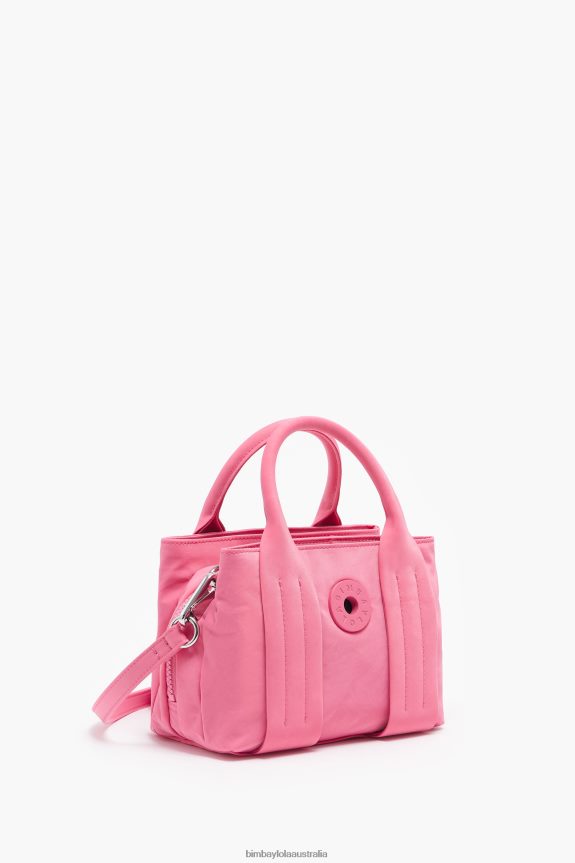 Accessories 4062VZ78 Pink Bimba Y Lola Nylon Tote Bag