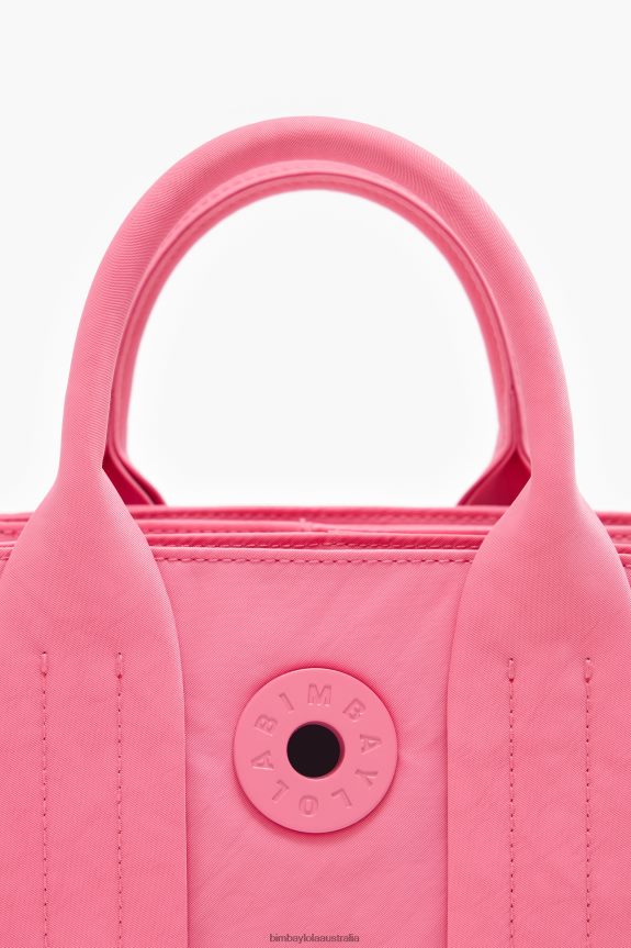 Accessories 4062VZ78 Pink Bimba Y Lola Nylon Tote Bag
