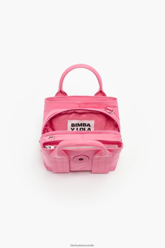 Accessories 4062VZ78 Pink Bimba Y Lola Nylon Tote Bag