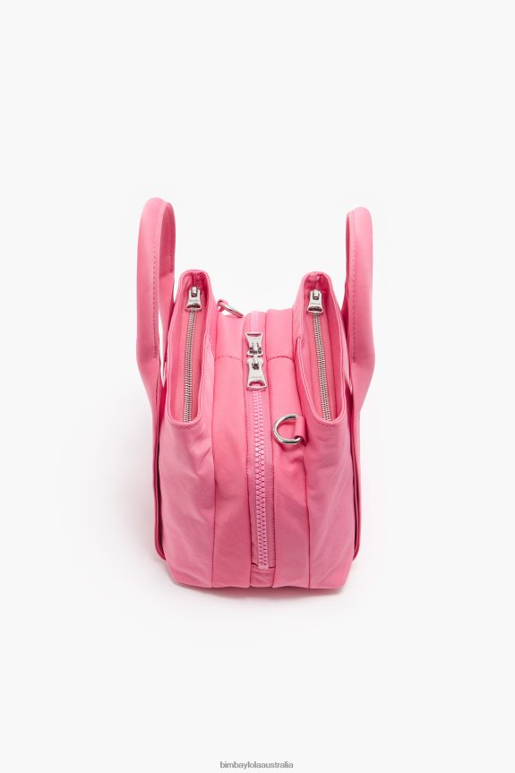 Accessories 4062VZ78 Pink Bimba Y Lola Nylon Tote Bag