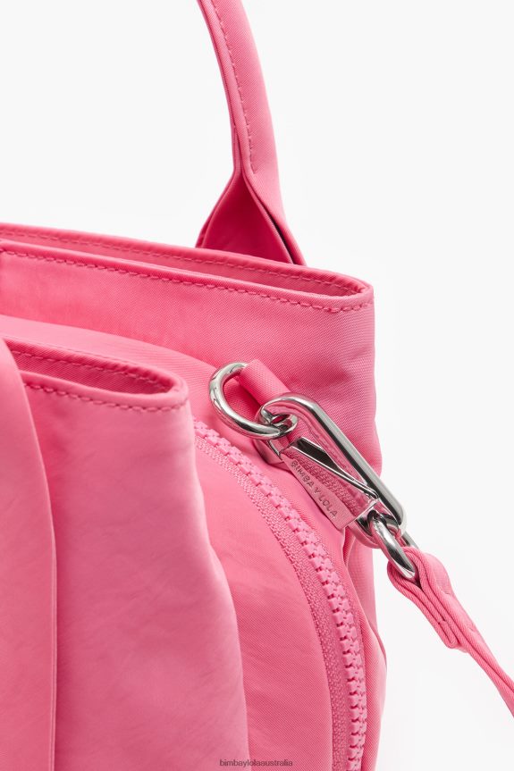 Accessories 4062VZ78 Pink Bimba Y Lola Nylon Tote Bag