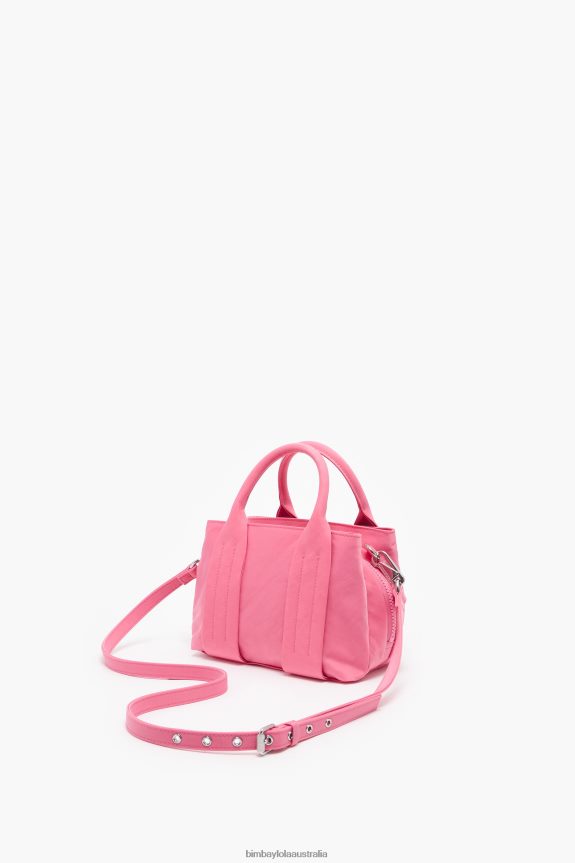 Accessories 4062VZ78 Pink Bimba Y Lola Nylon Tote Bag