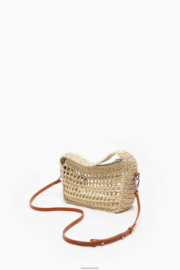 Accessories 4062VZ7 Natural Bimba Y Lola Raffia Hobo Bag