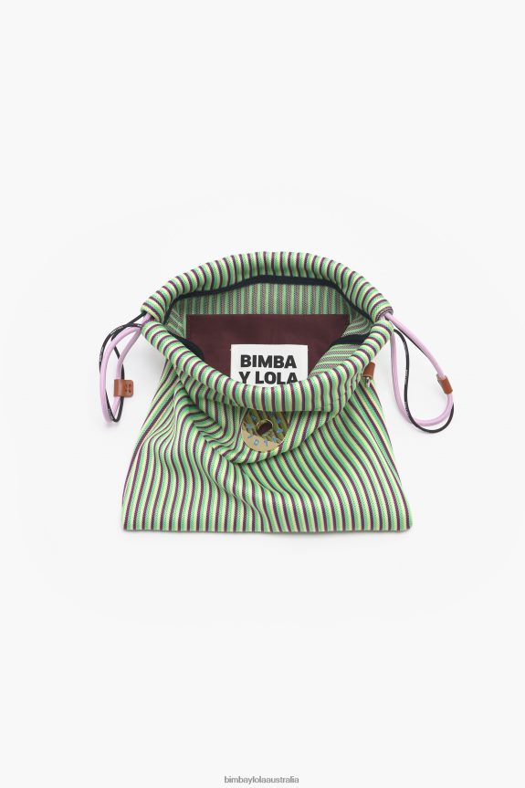 Accessories 4062VZ88 Yellow Bimba Y Lola Knit Bucket Bag