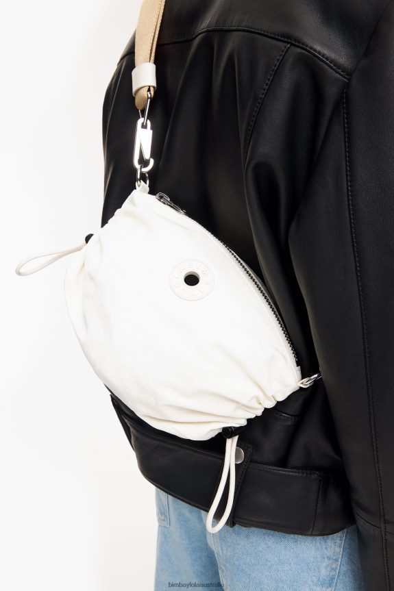 Accessories 4062VZ93 Stone Bimba Y Lola Nylon Gathered Crossbody Bag