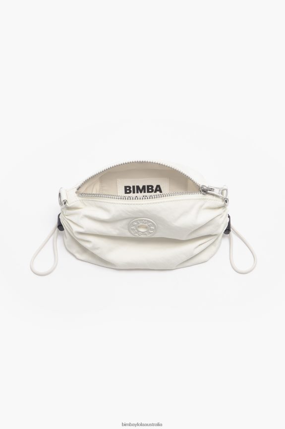 Accessories 4062VZ93 Stone Bimba Y Lola Nylon Gathered Crossbody Bag