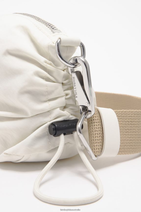 Accessories 4062VZ93 Stone Bimba Y Lola Nylon Gathered Crossbody Bag