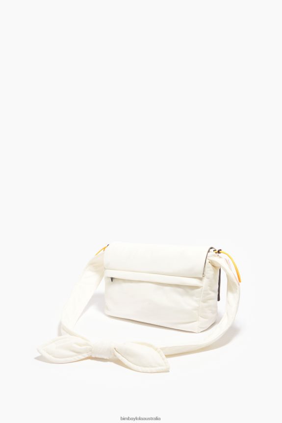 Accessories 4062VZ95 Bone Bimba Y Lola Nylon Crossbody Bag