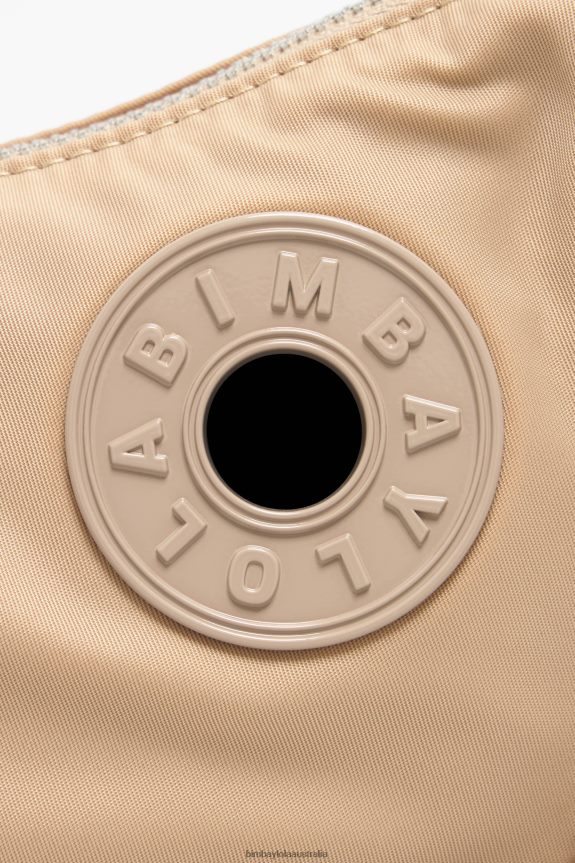 Accessories 4062VZ96 Nude Bimba Y Lola Nylon Moon Bag