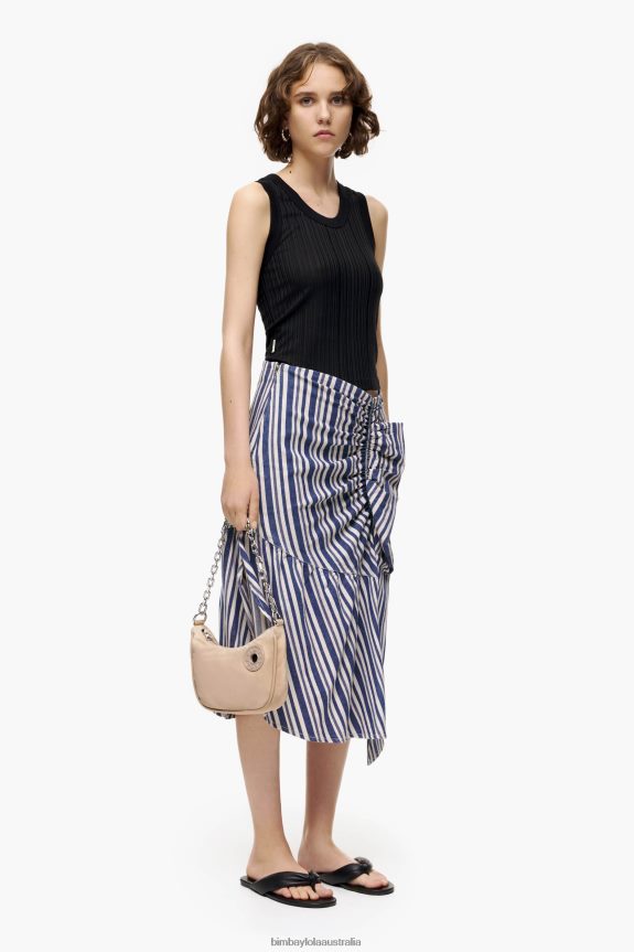 Accessories 4062VZ96 Nude Bimba Y Lola Nylon Moon Bag