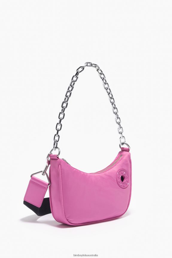 Accessories 4062VZ97 Pink Bimba Y Lola Nylon Moon Bag