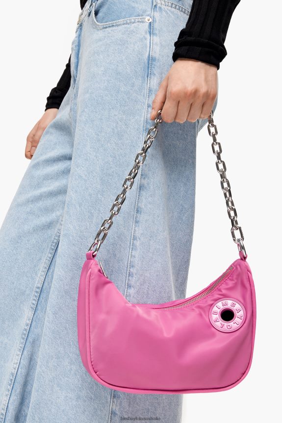 Accessories 4062VZ97 Pink Bimba Y Lola Nylon Moon Bag