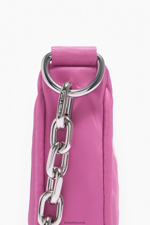 Accessories 4062VZ97 Pink Bimba Y Lola Nylon Moon Bag