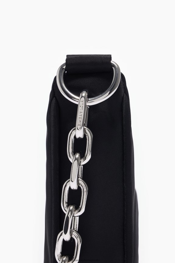 Accessories 4062VZ99 Black Bimba Y Lola Nylon Moon Bag