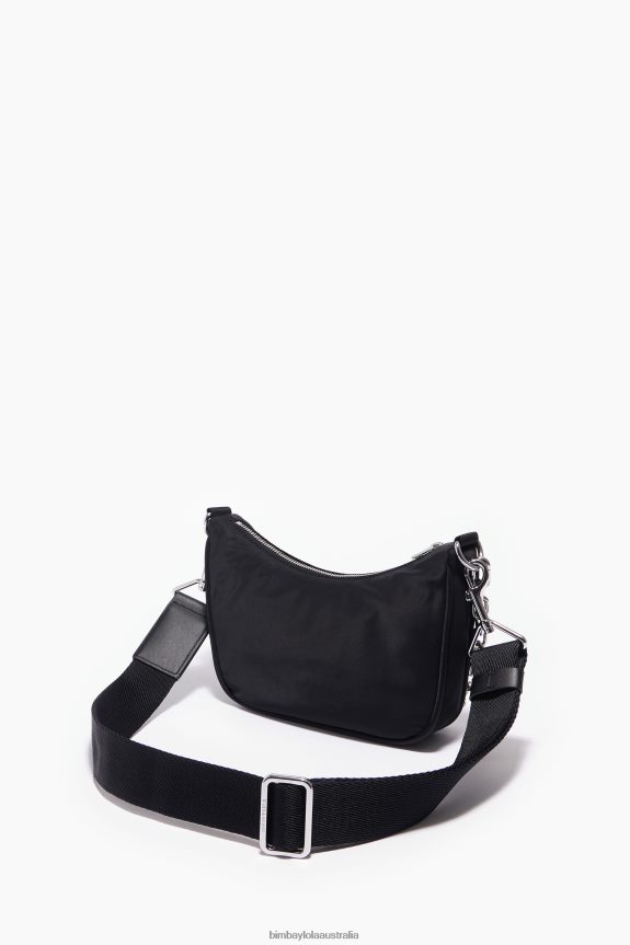 Accessories 4062VZ99 Black Bimba Y Lola Nylon Moon Bag