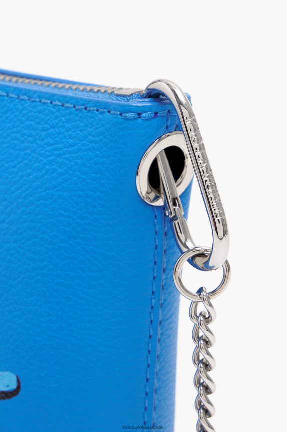 Accessories 4062VZ152 Blue Bimba Y Lola Byl Banana Print Crossbody Bag