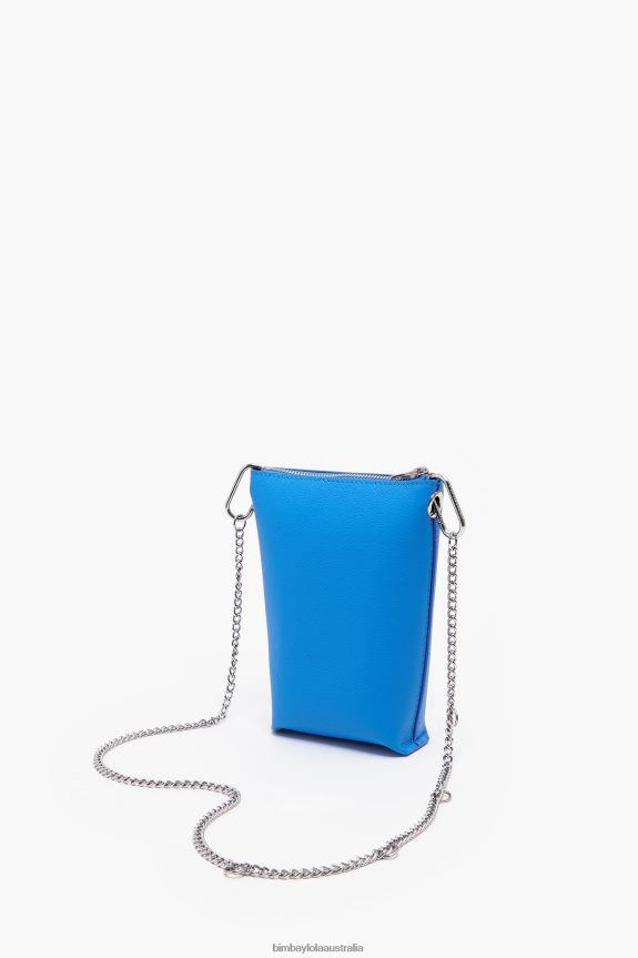 Accessories 4062VZ152 Blue Bimba Y Lola Byl Banana Print Crossbody Bag