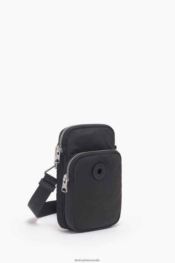 Accessories 4062VZ154 Black Bimba Y Lola Nylon Mini Bag