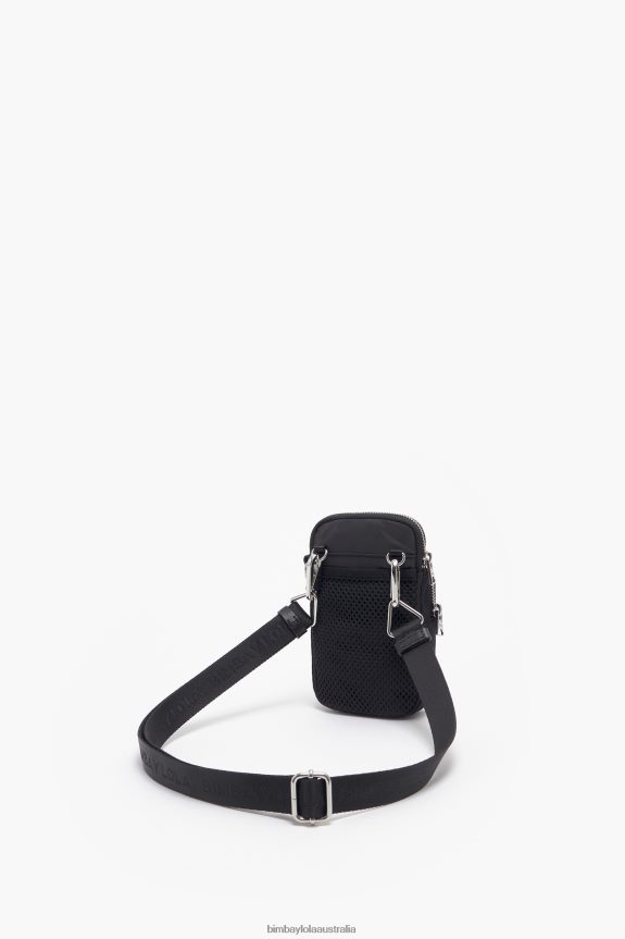 Accessories 4062VZ154 Black Bimba Y Lola Nylon Mini Bag