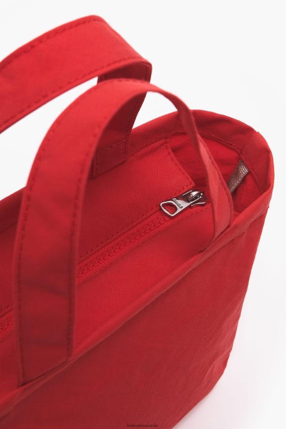Accessories 4062VZ159 Red Bimba Y Lola Nylon Trapezium Mini Bag
