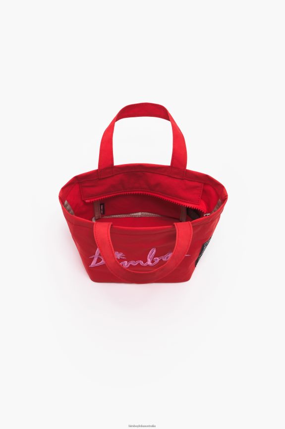Accessories 4062VZ159 Red Bimba Y Lola Nylon Trapezium Mini Bag