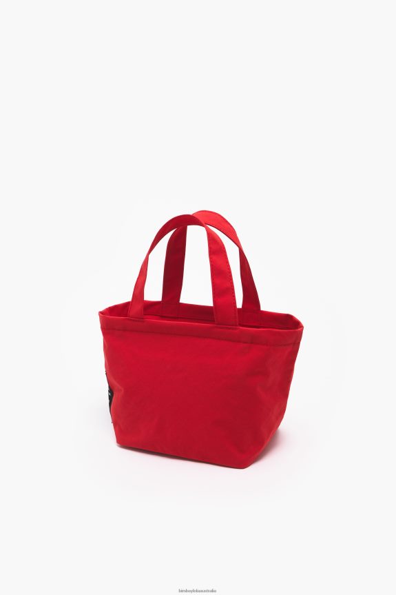 Accessories 4062VZ159 Red Bimba Y Lola Nylon Trapezium Mini Bag