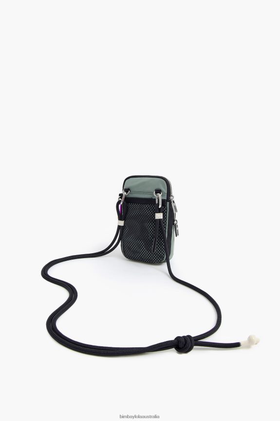Accessories 4062VZ161 Aquamarine Bimba Y Lola Nylon Mini Bag