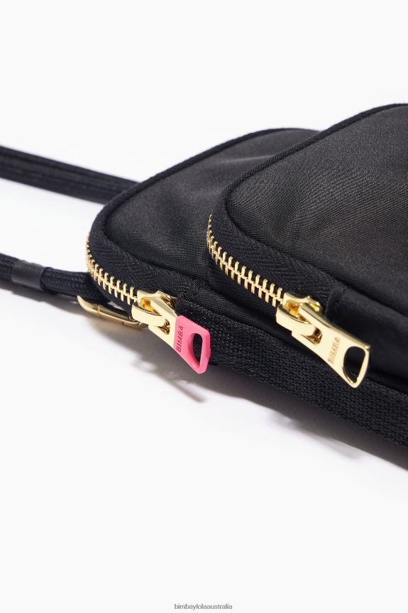 Accessories 4062VZ162 Black Bimba Y Lola Nylon Mini Bag