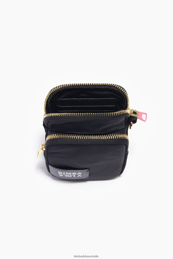 Accessories 4062VZ162 Black Bimba Y Lola Nylon Mini Bag