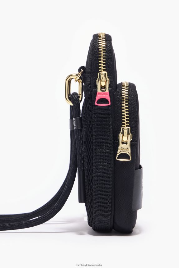 Accessories 4062VZ162 Black Bimba Y Lola Nylon Mini Bag