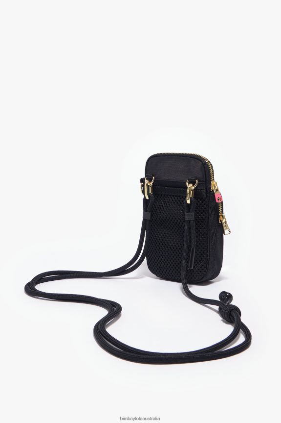 Accessories 4062VZ162 Black Bimba Y Lola Nylon Mini Bag