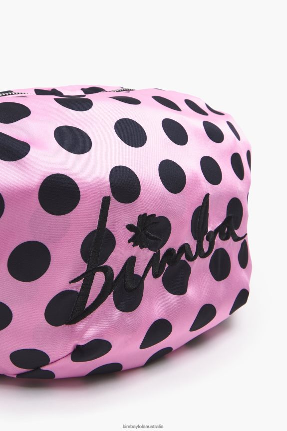 Accessories 4062VZ118 Pink Bimba Y Lola Dotnylon Bucket Bag