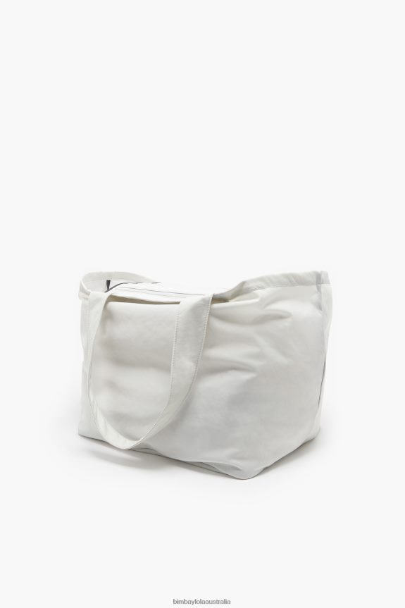 Accessories 4062VZ124 Gray Bimba Y Lola Nylon Shopper Bag